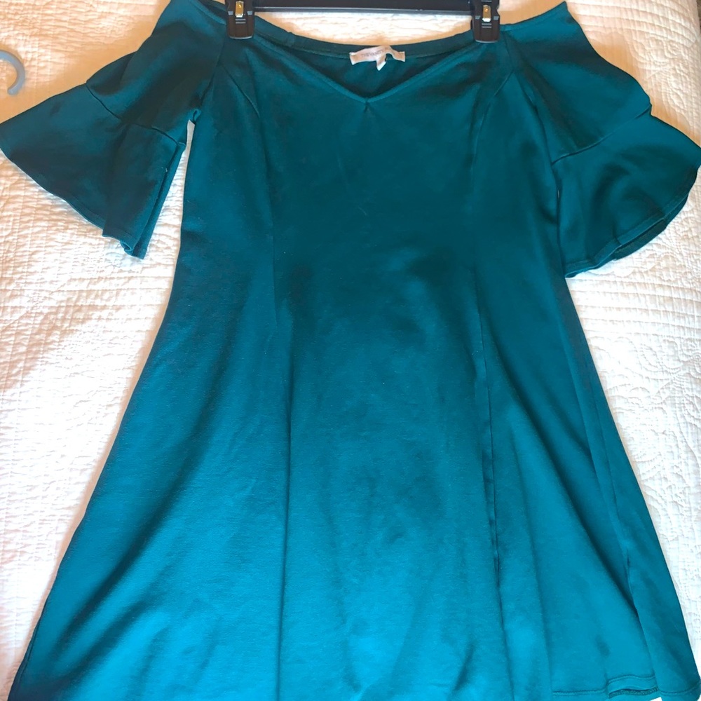 Off the shoulder dress